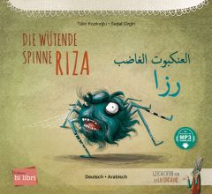 Bi:libri, Wütende Spinne Riza, dt-arab